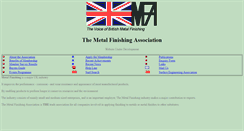 Desktop Screenshot of finishes.org.uk