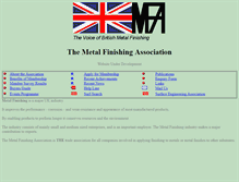 Tablet Screenshot of finishes.org.uk